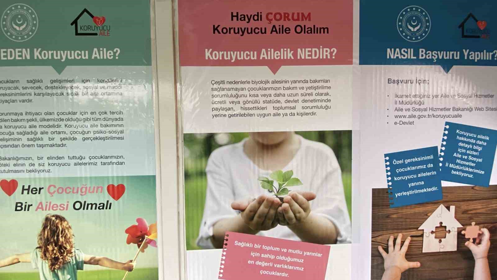 Çorum’da ‘koruyucu aile’ farkındalığı için seferberlik
