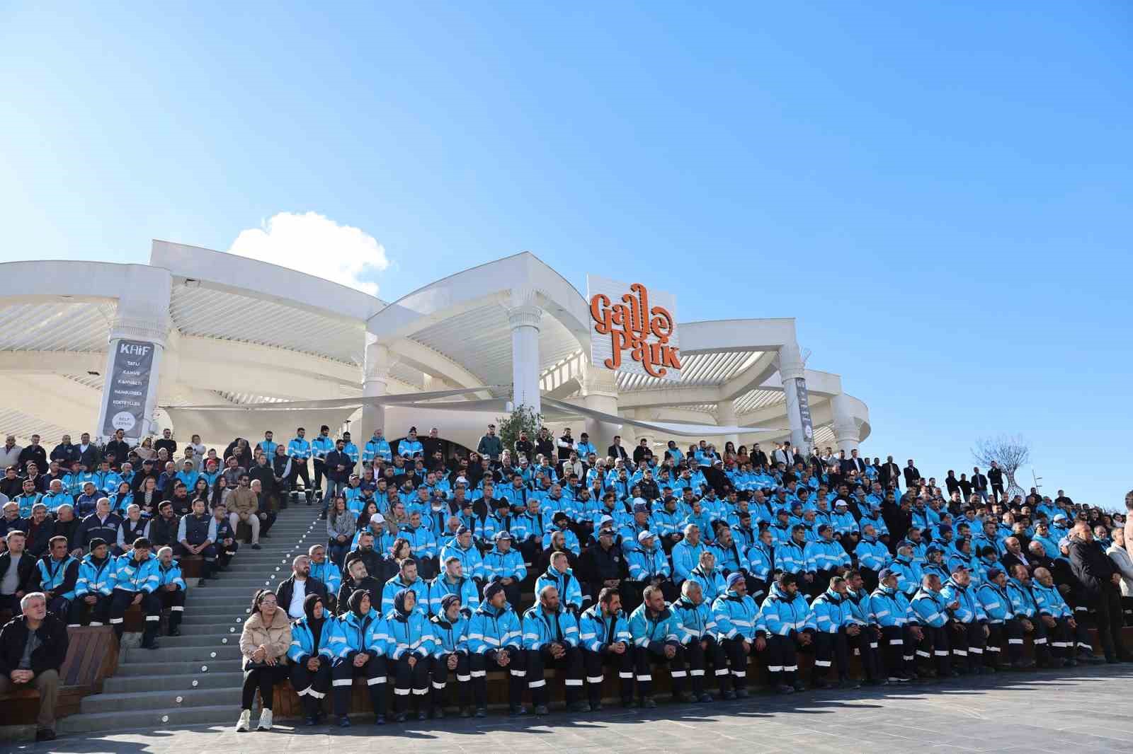 Gaziantep&rsquo;in yeşil incisi Galle park, Uluslararası Yeşil Bayrak &Ouml;d&uuml;l&uuml;ne layık g&ouml;r&uuml;ld&uuml;
