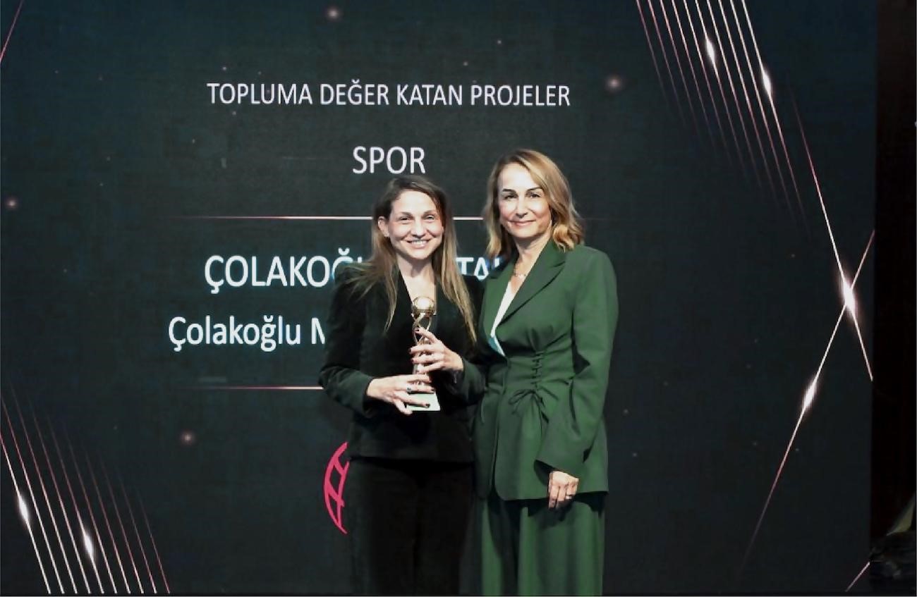 Çolakoğlu Metalurji Spor Kulübü’ne ’Toplumsal Fayda’ ödülü