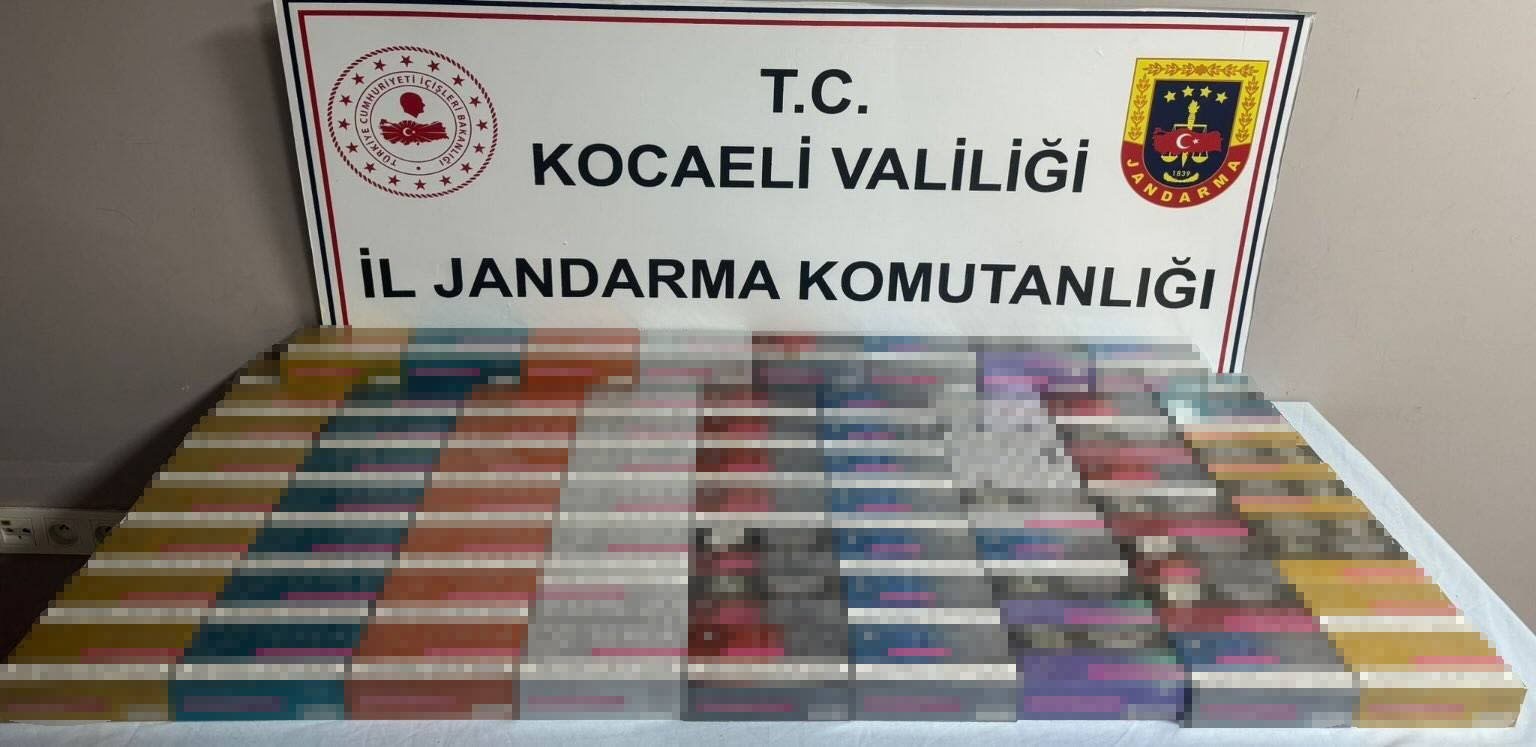 Kocaeli&rsquo;de 2,6 milyon TL&rsquo;lik ka&ccedil;ak g&ouml;zl&uuml;k ve t&uuml;t&uuml;n operasyonu

