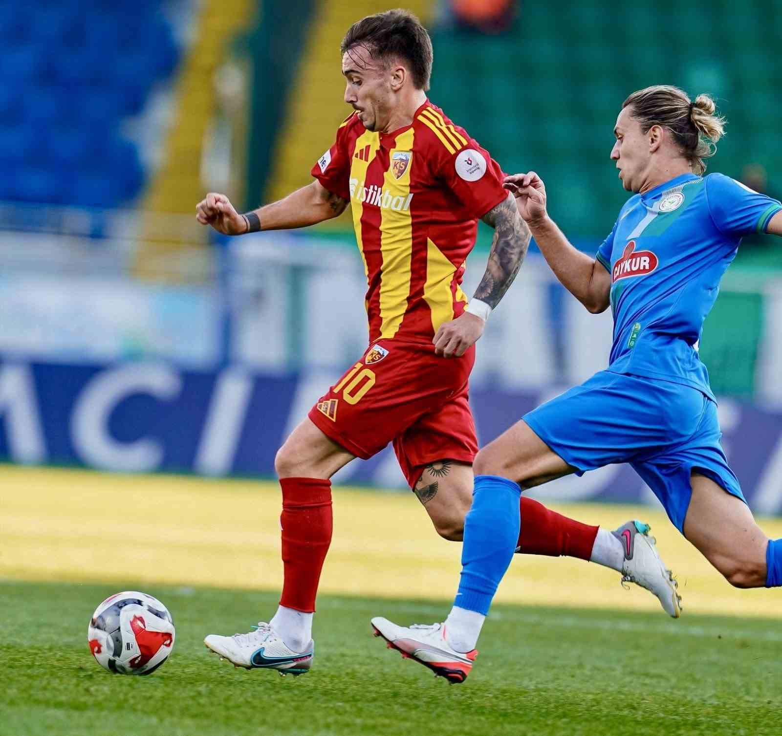 Kayserispor bu sezon ilk kez gol yemedi