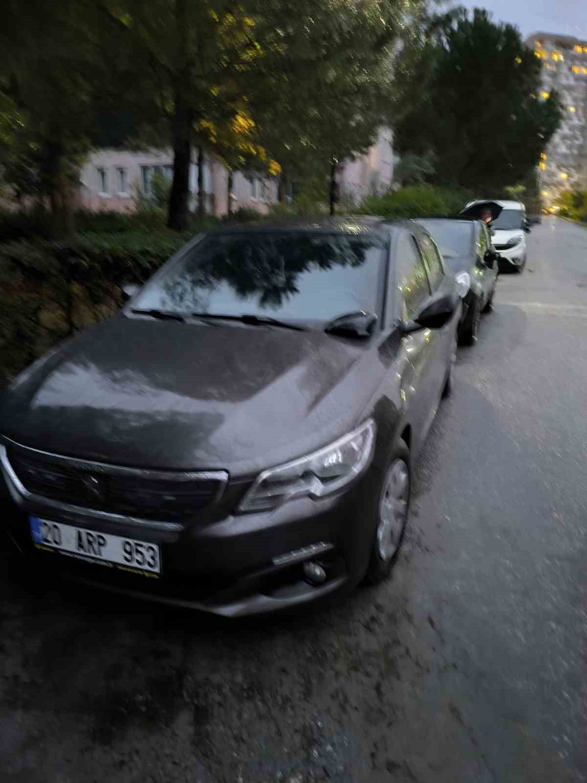 Mahallenin kabusu olan avukat 40 araca zarar verdi