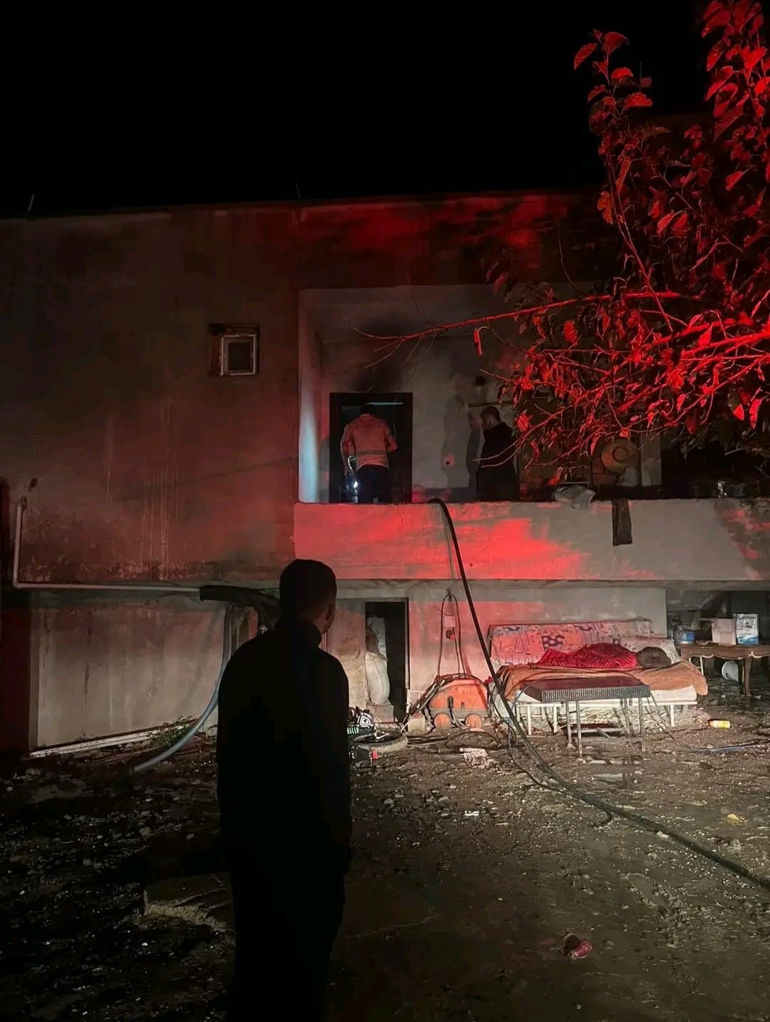 Arsuz’da müstakil ev yandı