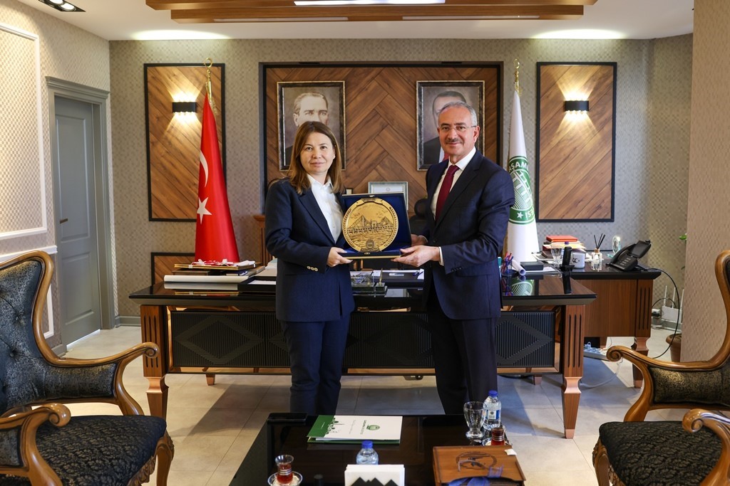 OMÜ yönetimi Çarşamba’da iş birliği için sahada: "Kampüs yatırımları planlandığı gibi ilerliyor"
