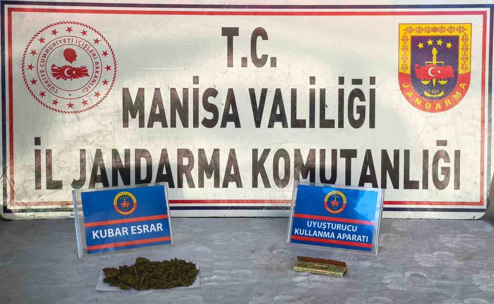 Manisa’da uyuşturucu operasyonu