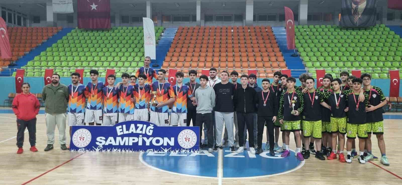 Elazığ’da basketbol turnuvası tamamladı