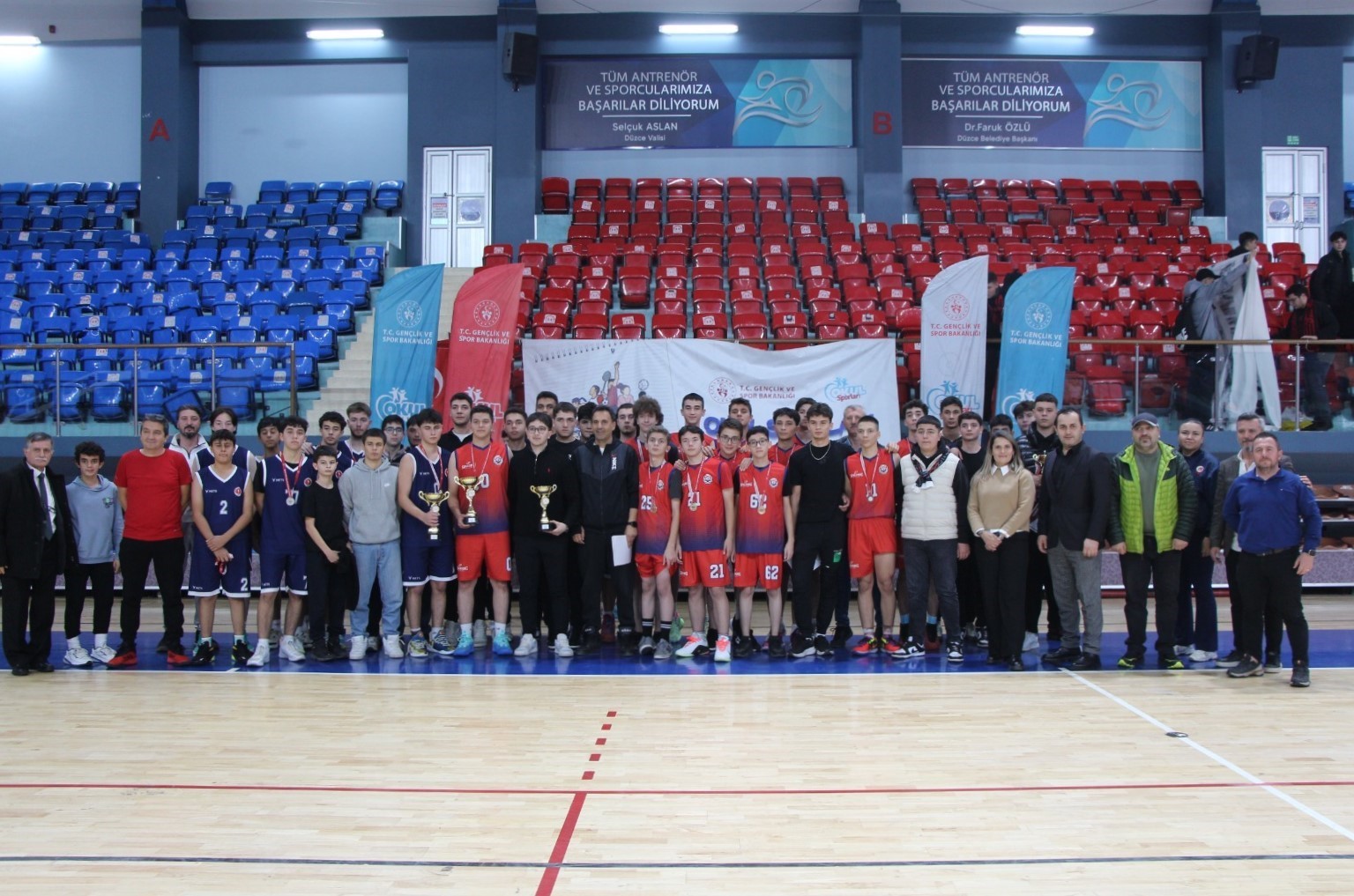 Okul Sporları Gençler Basketbol Müsabakaları Tamamlandı