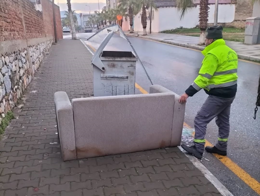 Germencik’te temizlik ve bakım seferberliği