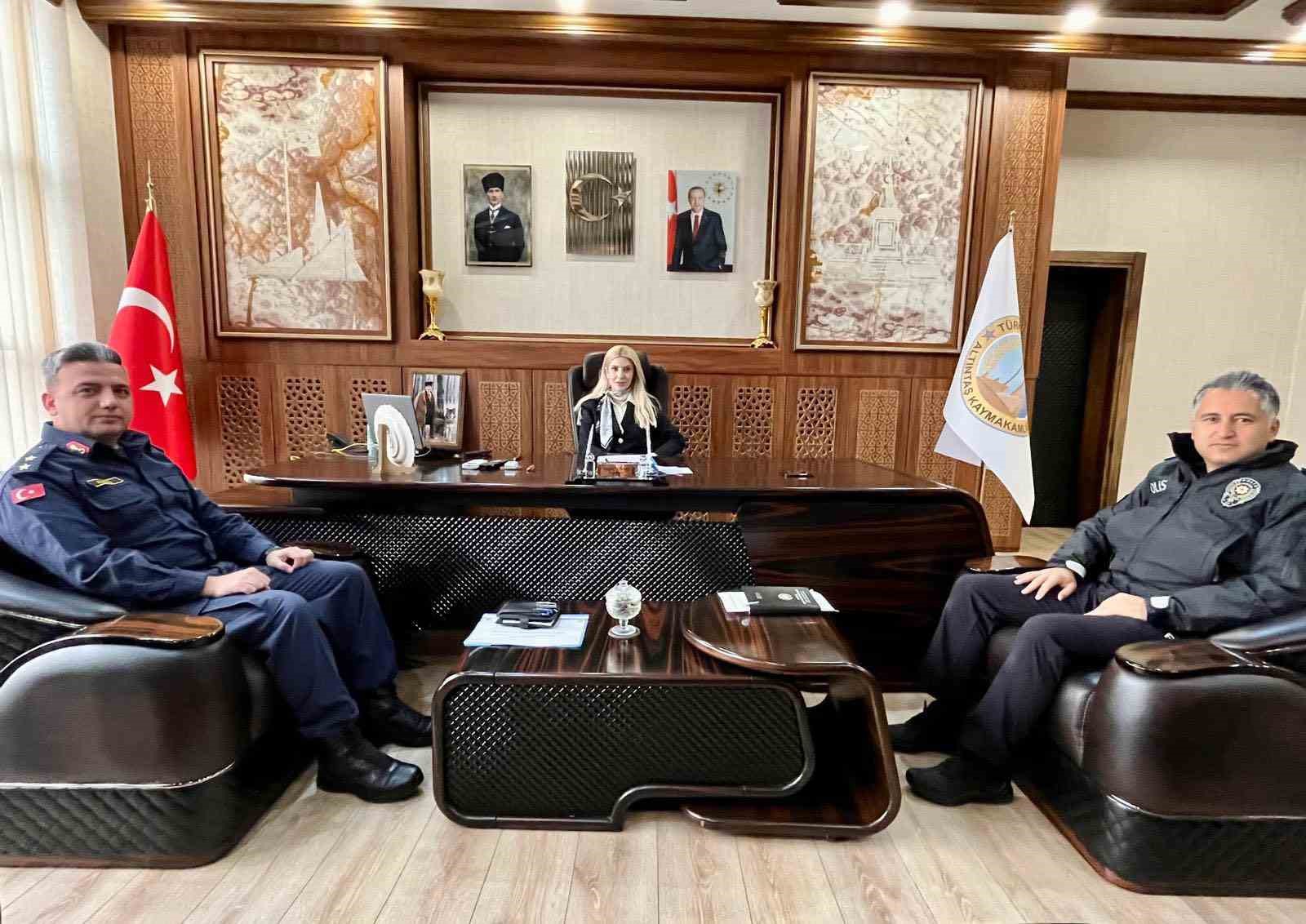 Altıntaş’ta asayiş toplantısı