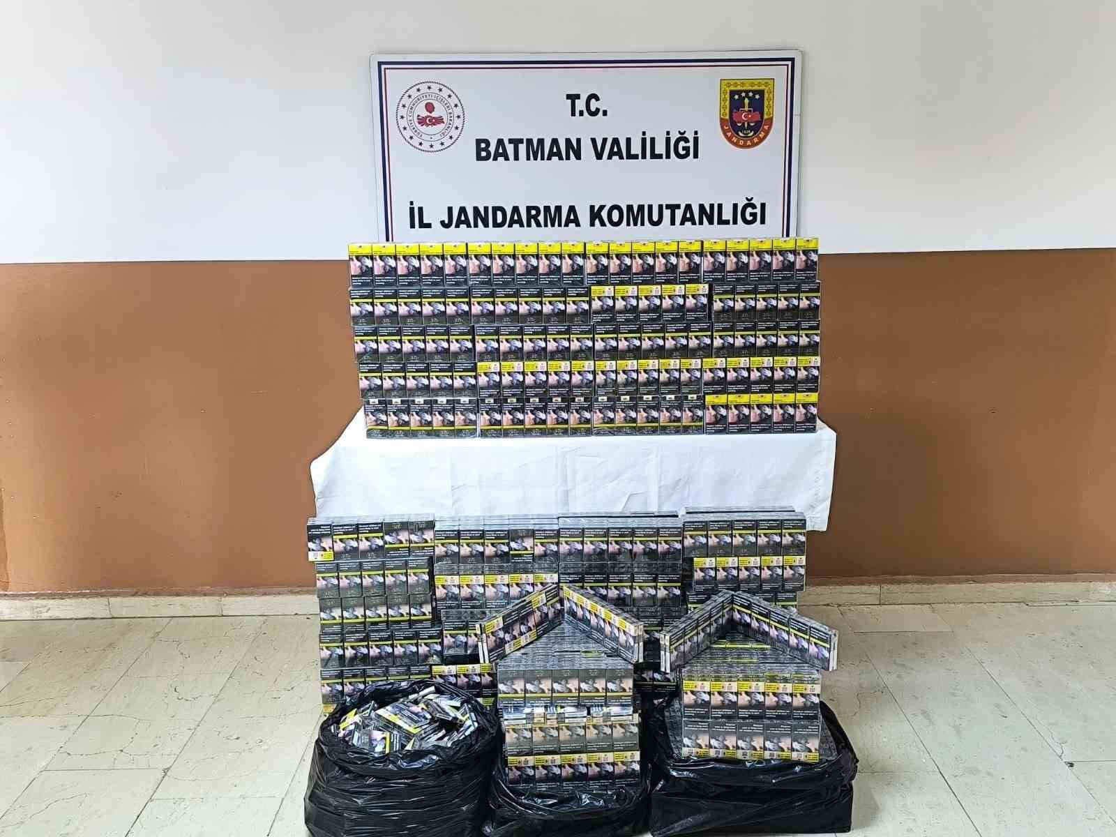 Batman’da kaçakçılık operasyonu