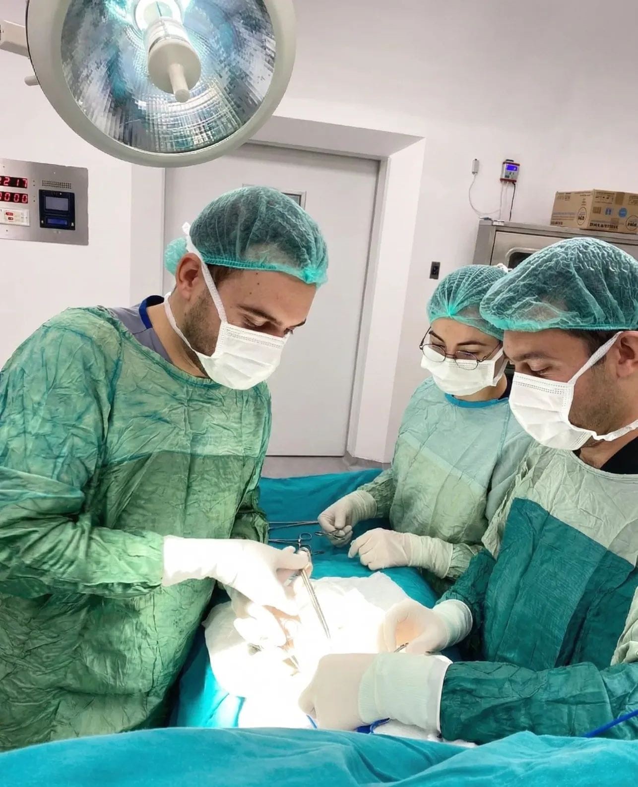 İlçedeki Devlet Hastanesi’nde ilk kez yapılan ameliyat başarılı geçti