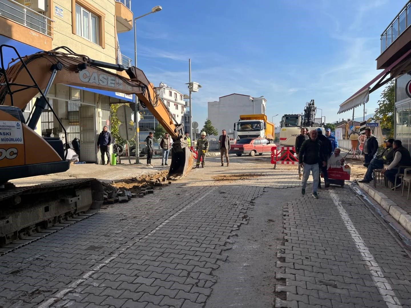 Yenipazar’da içme suyu hattı yenileniyor
