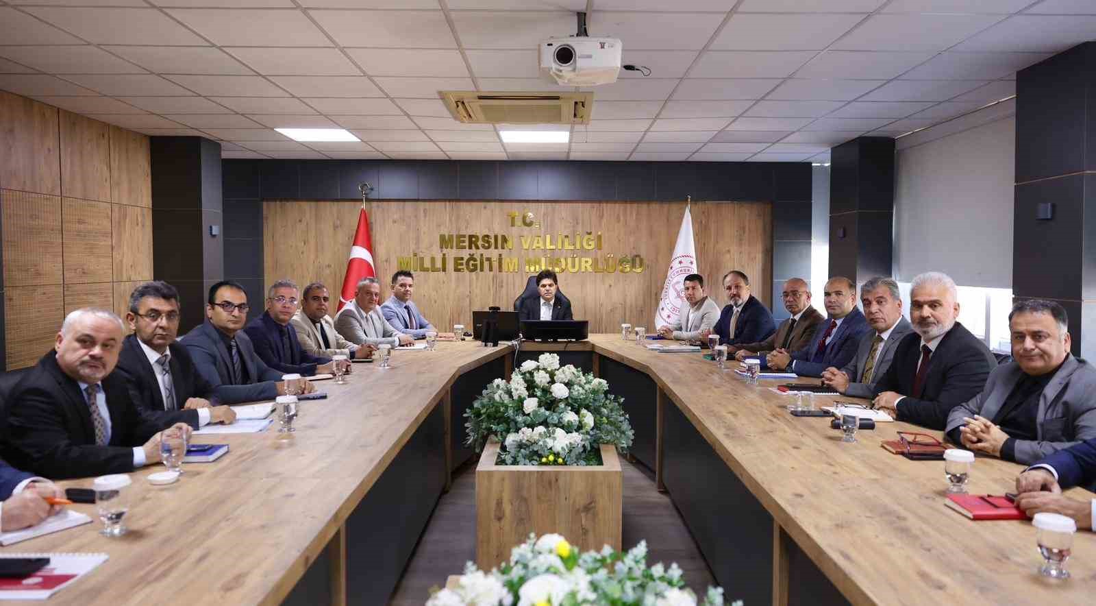 Mersin’de eğitim gündemi masaya yatırıldı