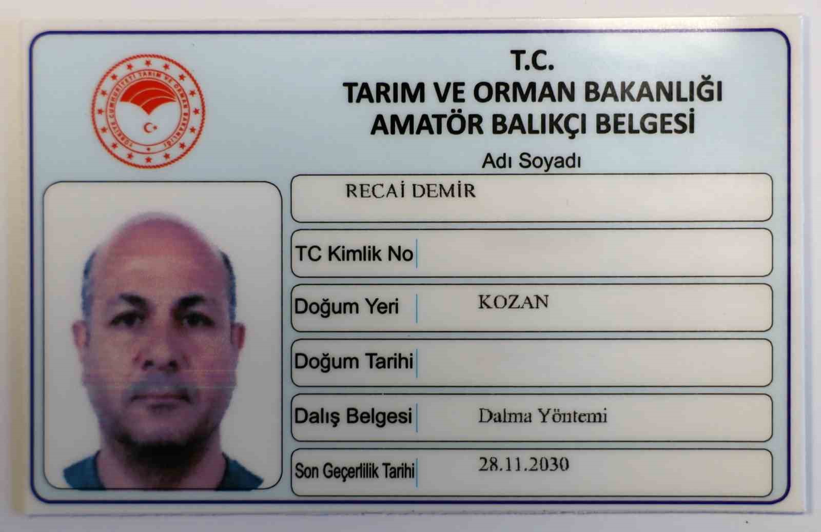 Dalma Y&ouml;ntemiyle Amat&ouml;r Avcılık Belgesi verilmeye başlandı
