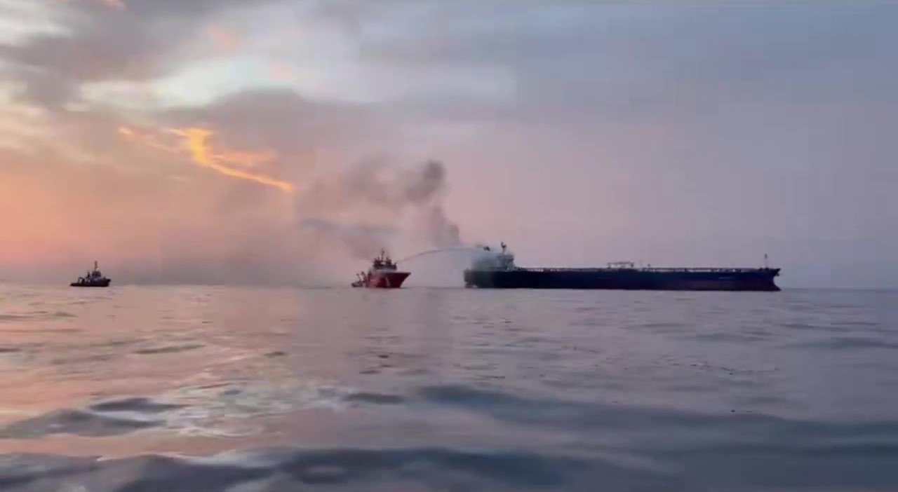 Vali Aktaş (Kefken açıklarında vurulan tanker): "Uluslararası ölçekte başarılı bir operasyon gerçekleşti"