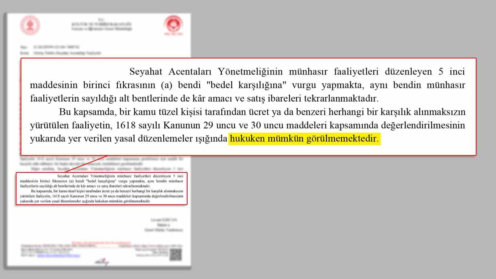 Yılmaz: &rsquo;Bakanlık T&Uuml;RSAB&rsquo;ı haksız buldu"
