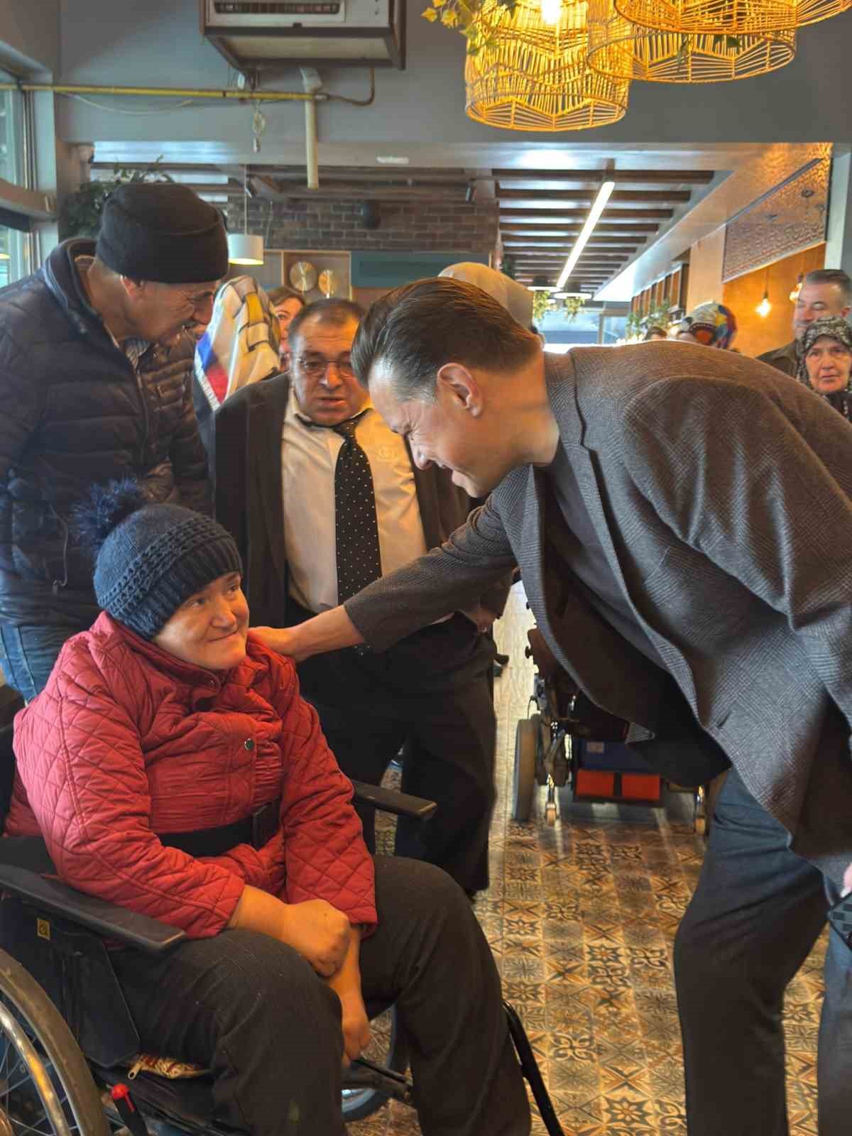 Milletvekili Hatipoğlu, 3 Aralık D&uuml;nya Engelliler G&uuml;n&uuml; kahvaltısına katıldı
