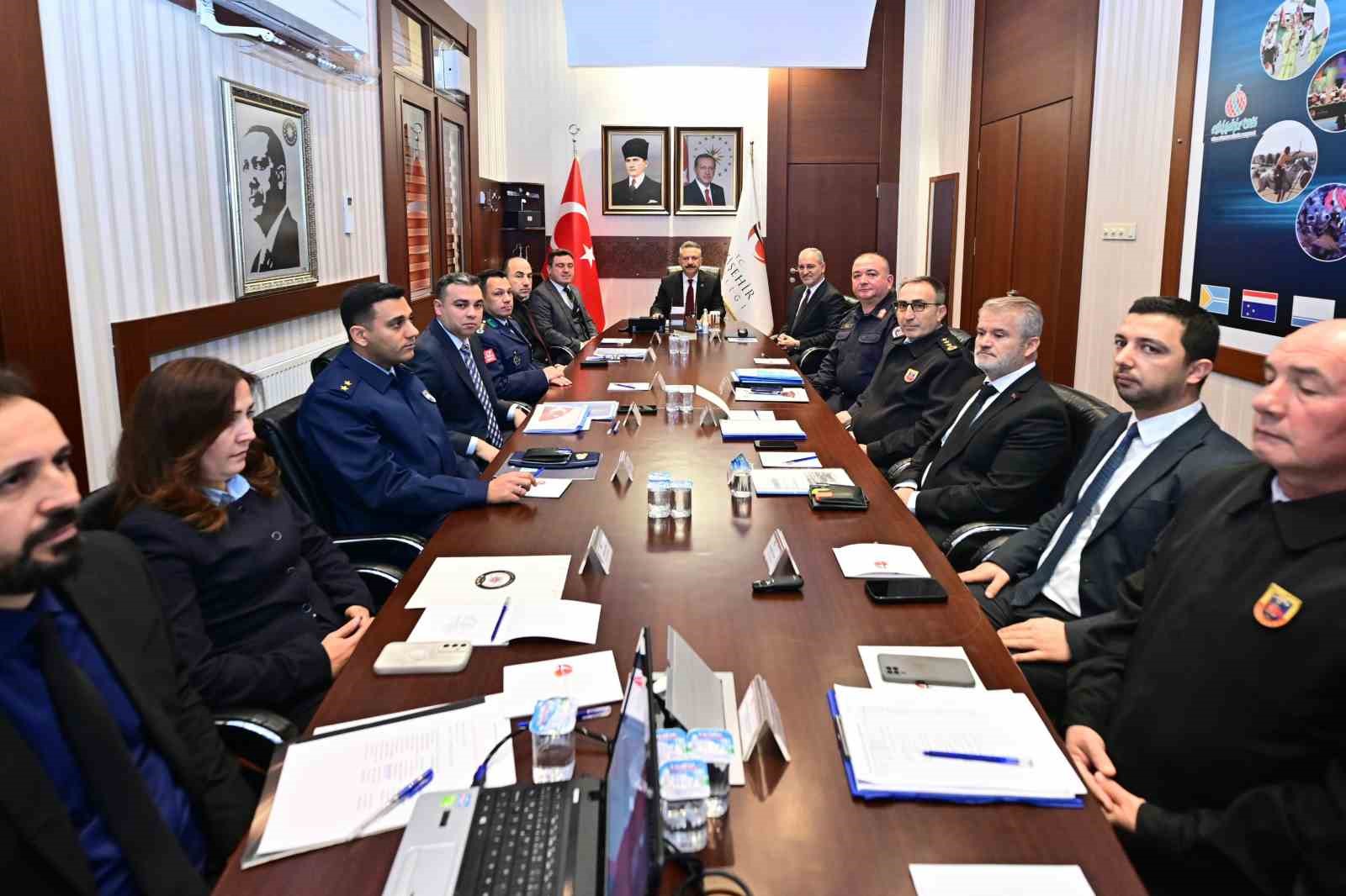 İl G&uuml;venlik ve Asayiş Koordinasyon toplantısı d&uuml;zenlendi
