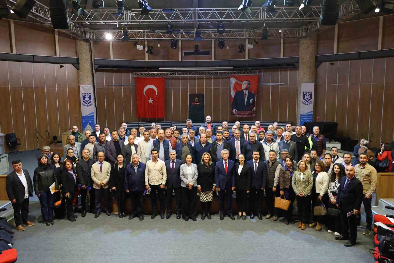 Kaymakam Ali Sırmalı Bodrum’un sorunlarını muhtarlardan dinledi