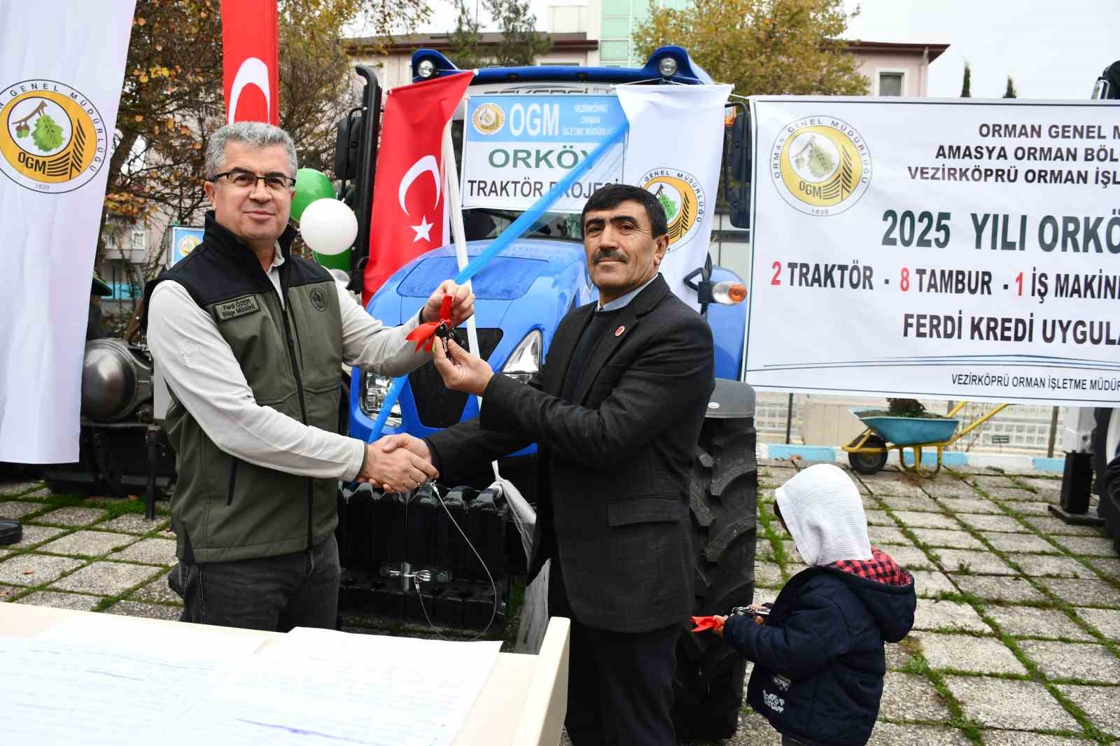 Vezirköprü’de orman köylüsüne destek
