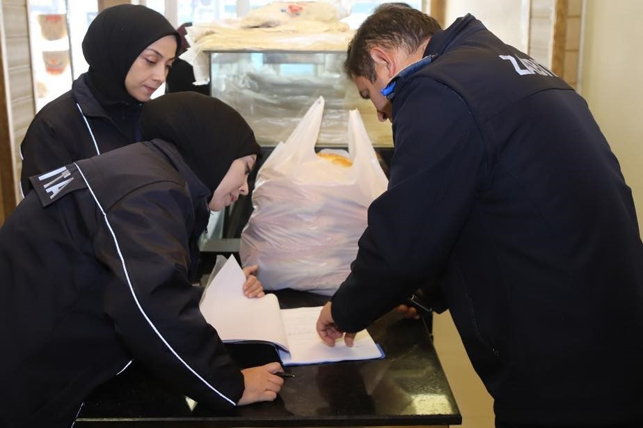 Zabıta ekiplerinden tandır ve lavaş üreticilerine sıkı denetim
