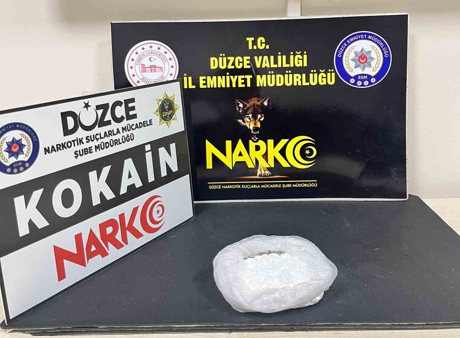 Düzce’de 650 bin TL değerinde uyuşturucu madde ele geçirildi