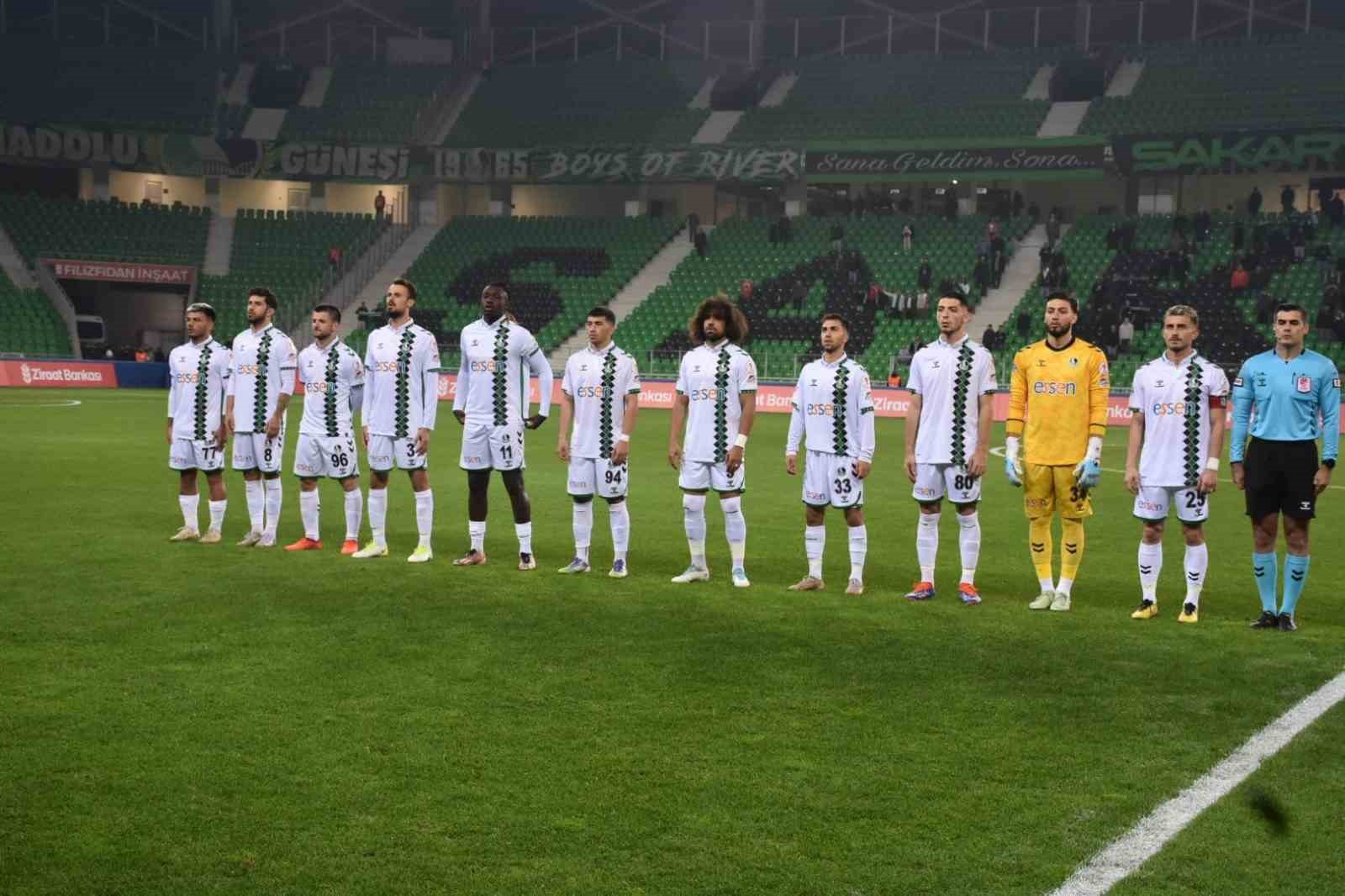 Ziraat Türkiye Kupası: Sakaryaspor: 0 - Gençlerbirliği: 5
