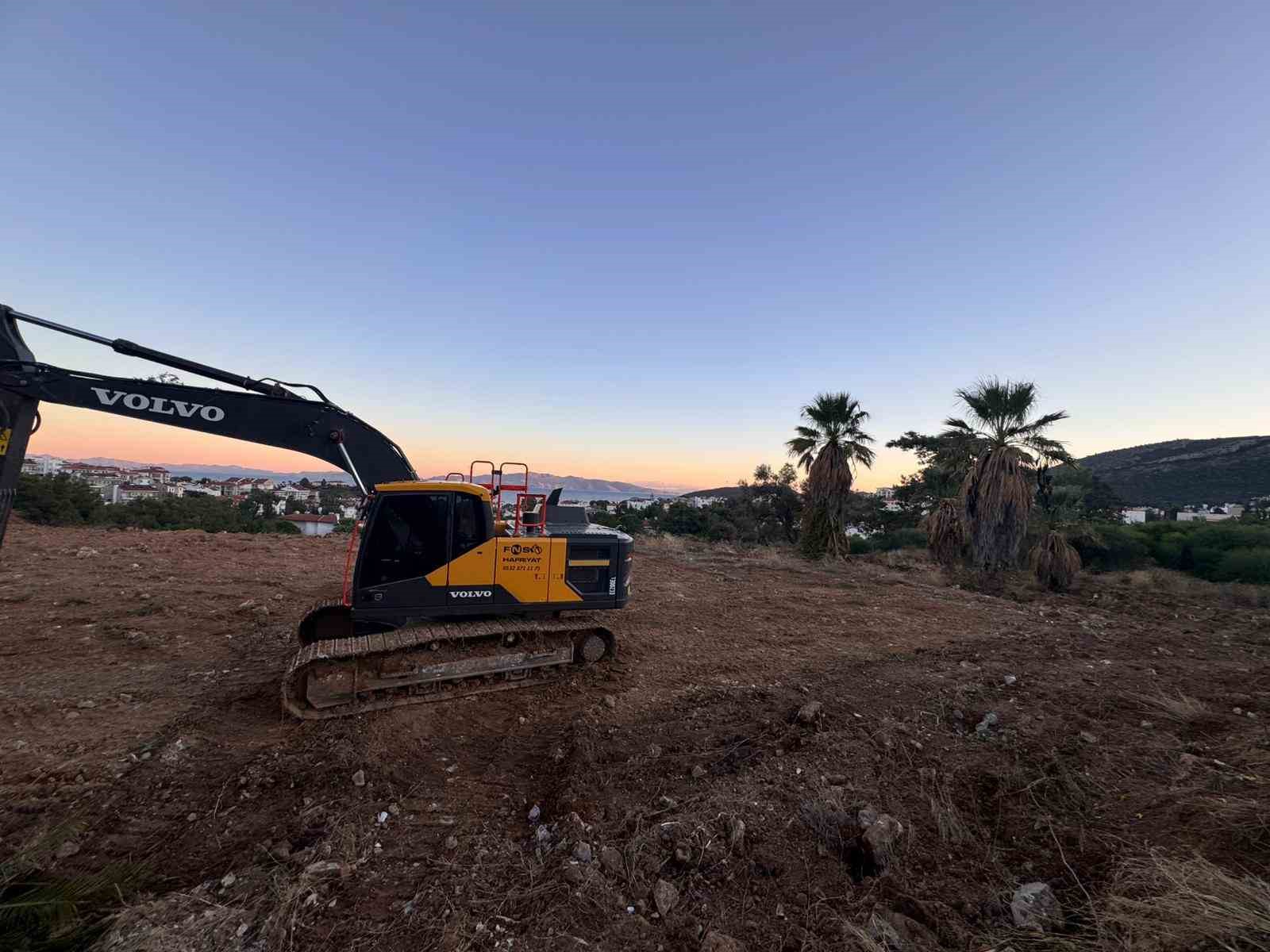 Datça’ya yeni hükümet konağı için inşaat başladı