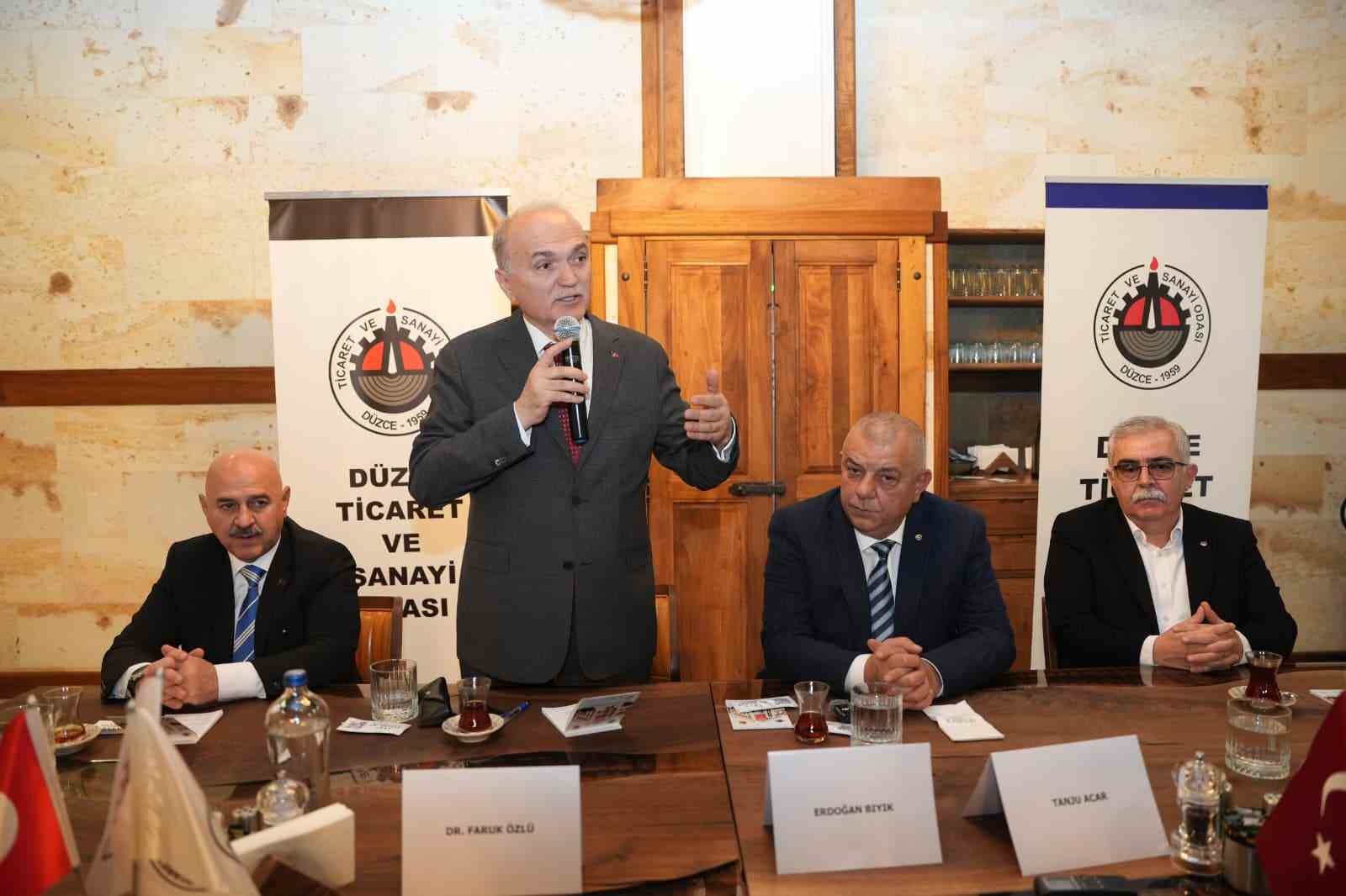 DTSO yüksek istişare kurulu toplandı