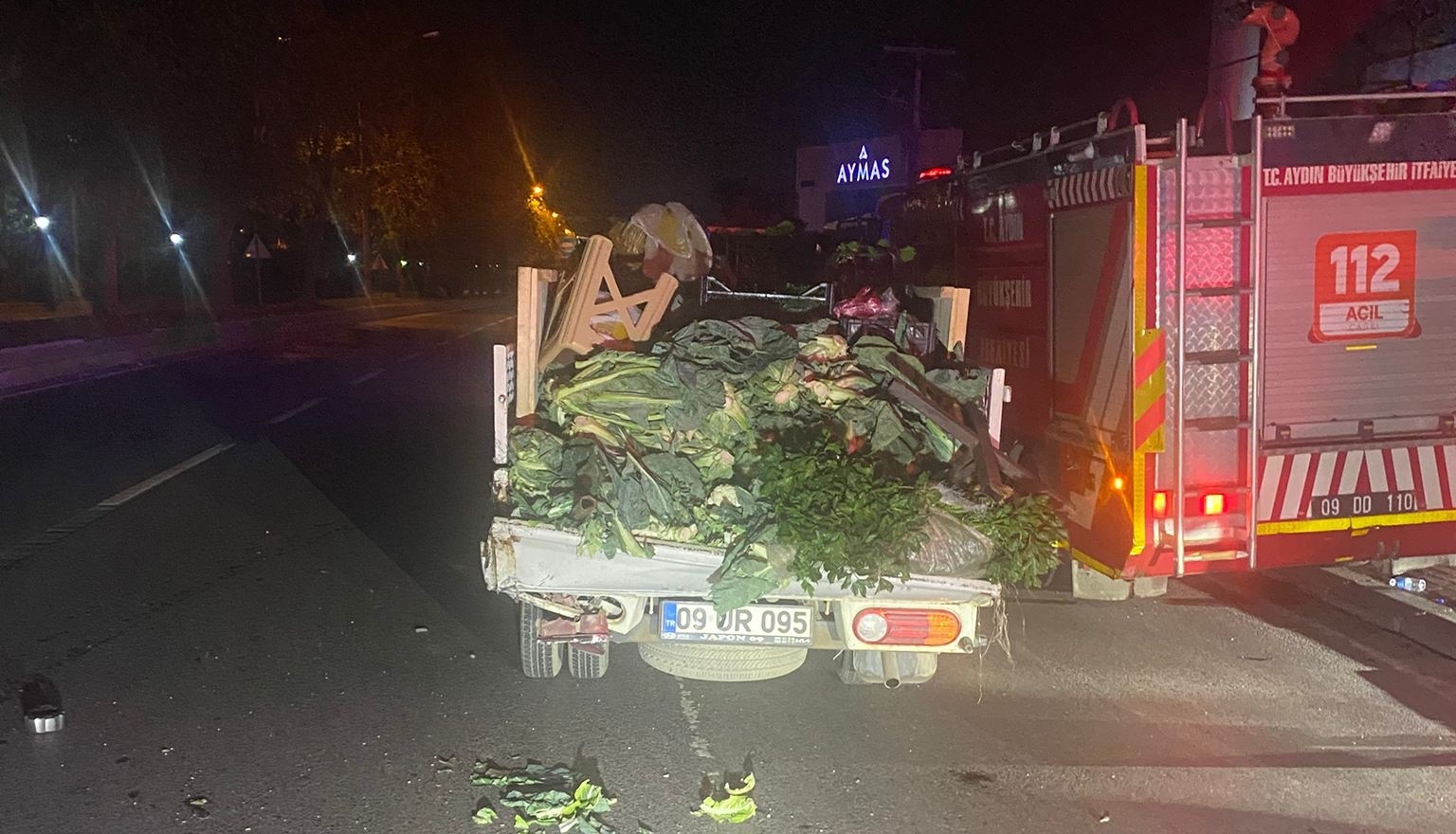 Aydın’da trafik kazası: 2 yaralı