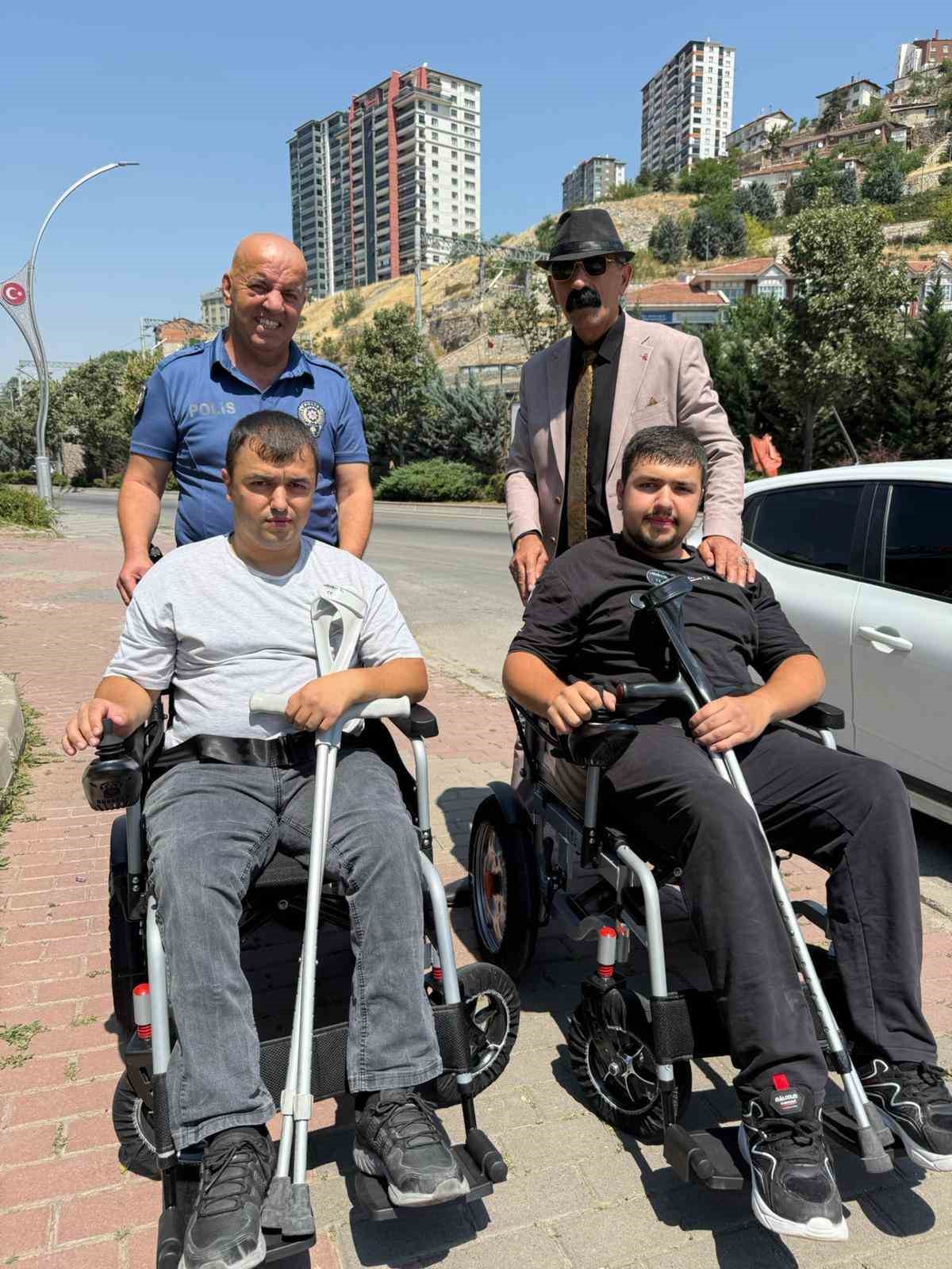 Özel günde engellilere umut oldu