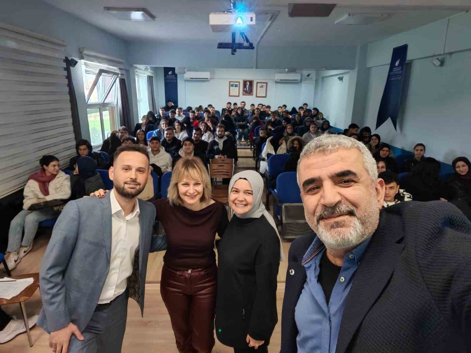 Öğrencilere ERP’yi anlattı
