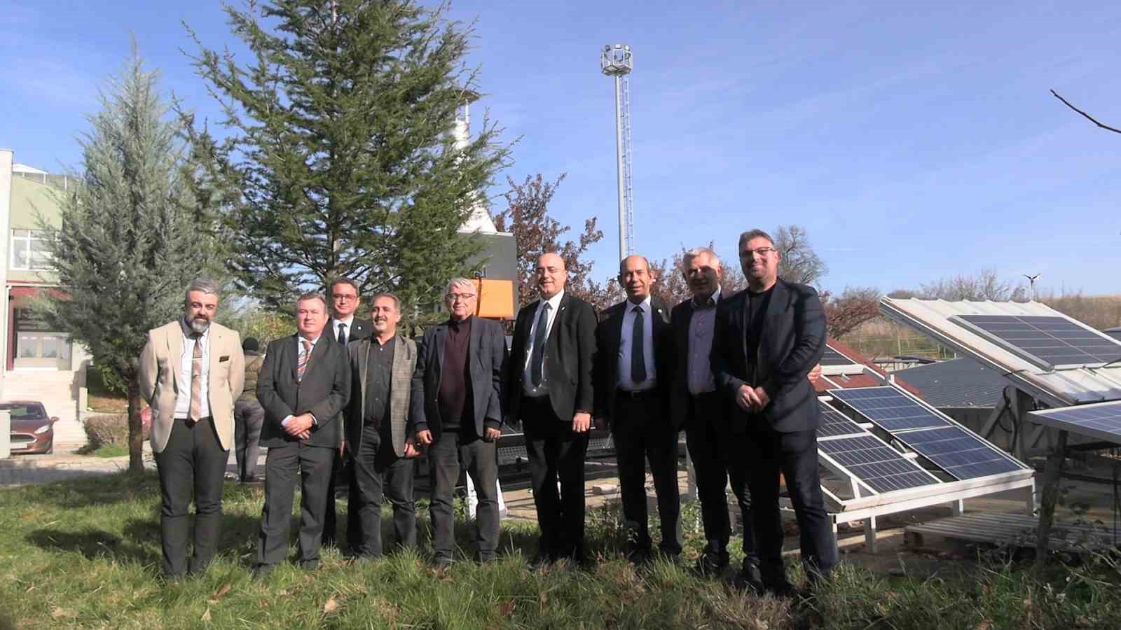 Edirne’de tarıma güç katacak yenilenebilir enerjili tohum kurutma sistemi tanıtıldı
