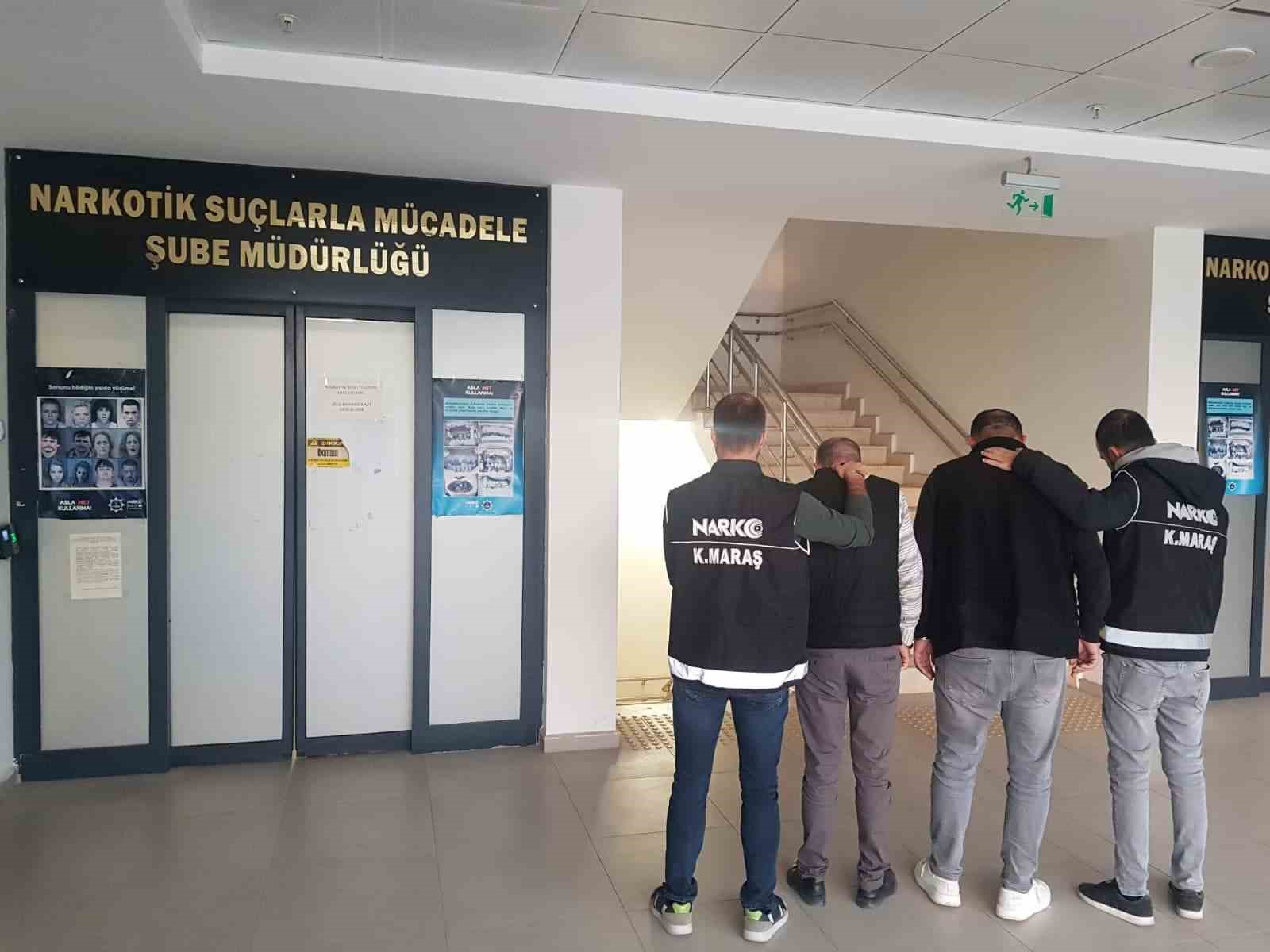 Kahramanmaraş’ta uyuşturucuya 3 tutuklama