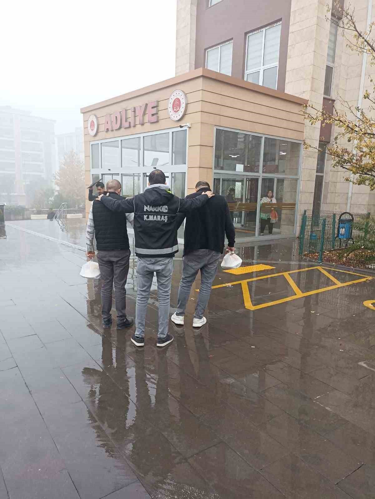 Kahramanmaraş’ta uyuşturucuya 3 tutuklama