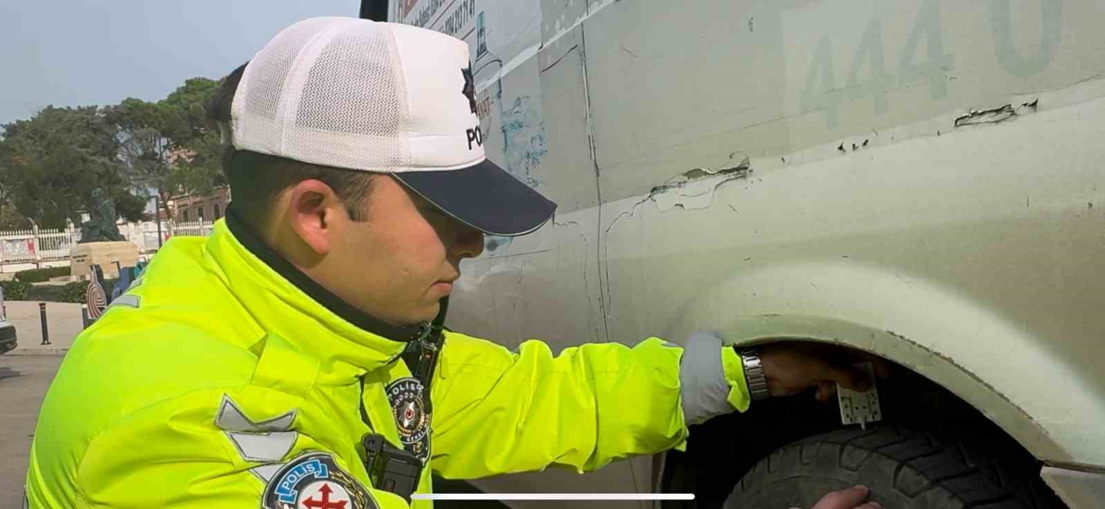 Kış lastiği takmayan sürücülere ceza