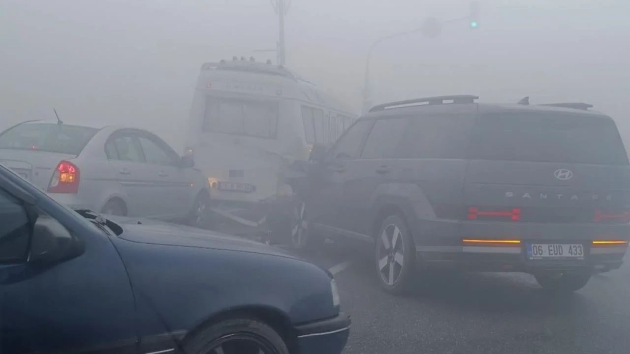 Iğdır’da yoğun sis kazaya neden oldu