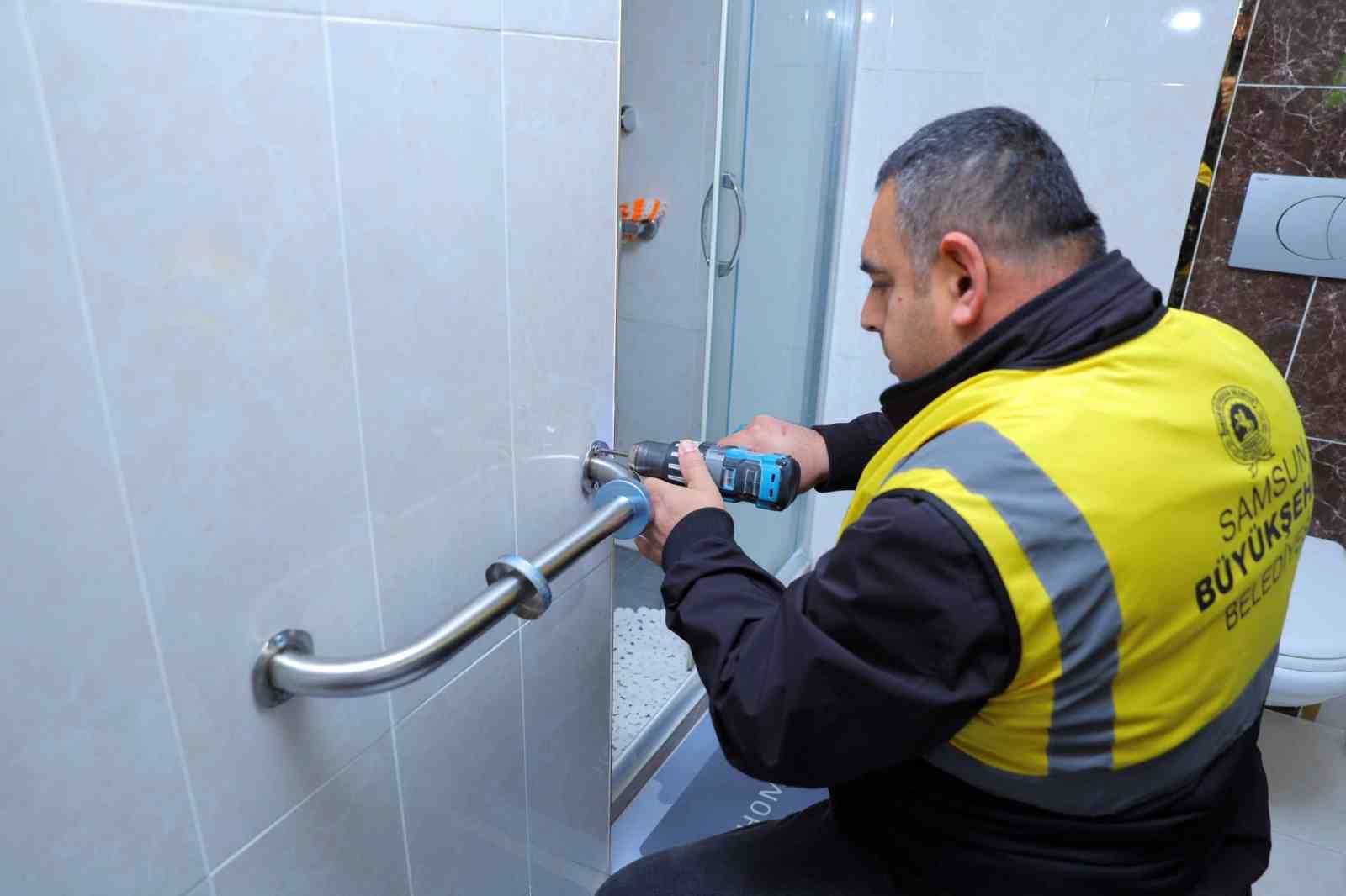 Samsun’da 50 hane, engellilerin kullanımına hazır hale getirildi
