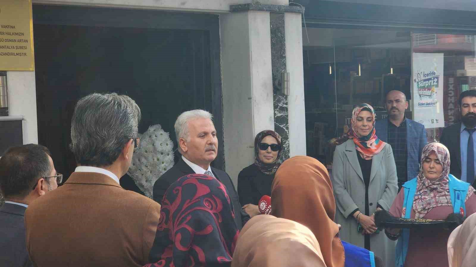 Antalya Müftülüğü  "İyilik Atölyesi" açıldı
