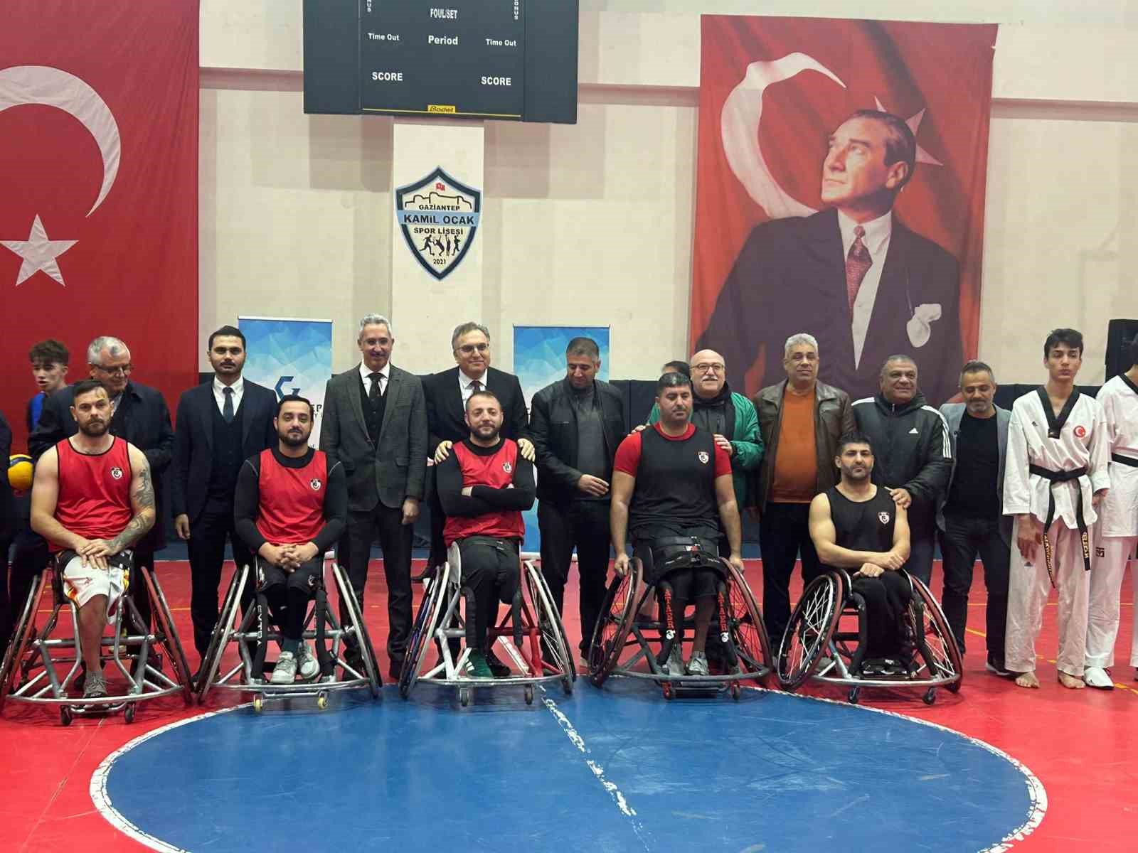 Gaziantep’te 3 Aralık Dünya Engelliler Günü’nde spor dolu anlamlı etkinlik