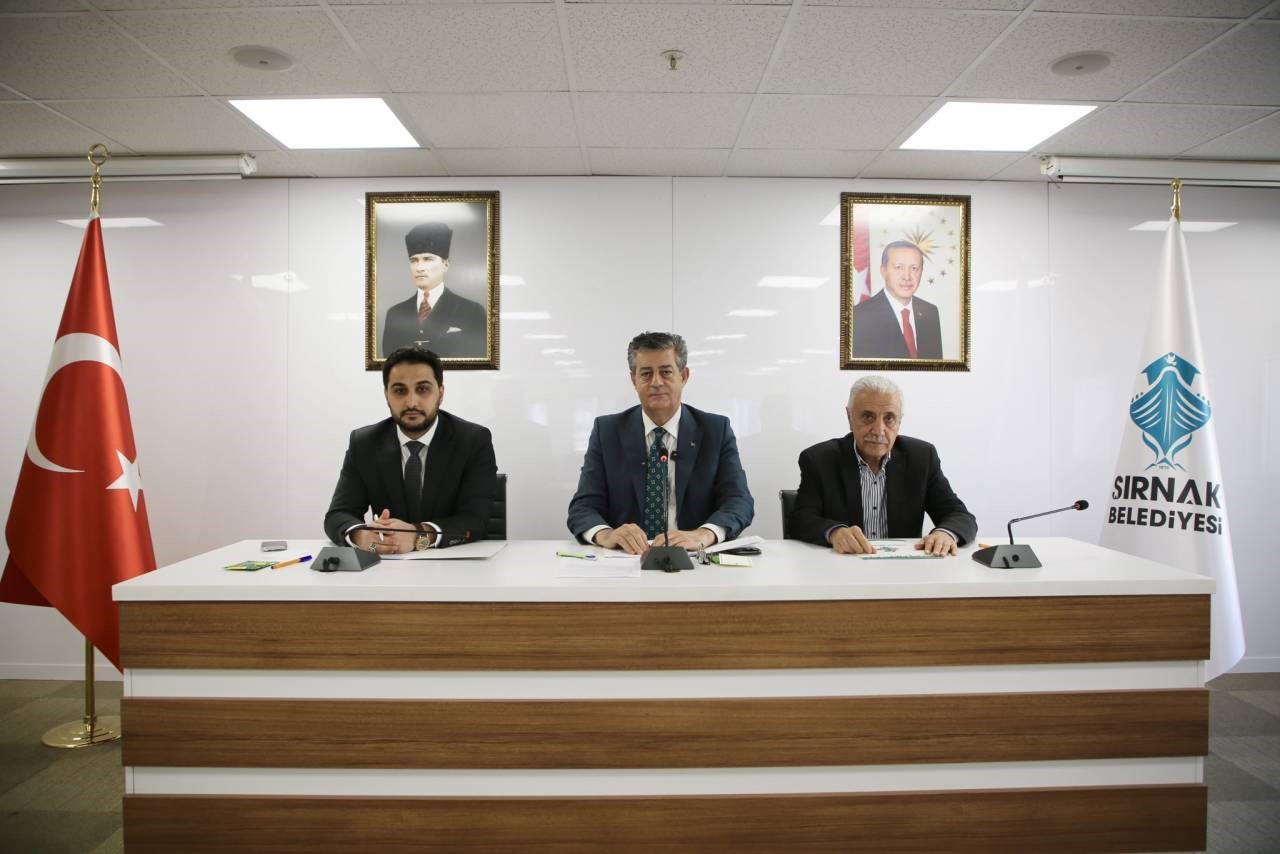 Şırnak Belediyesinde 2025 yılının son meclis toplantısı yapıldı