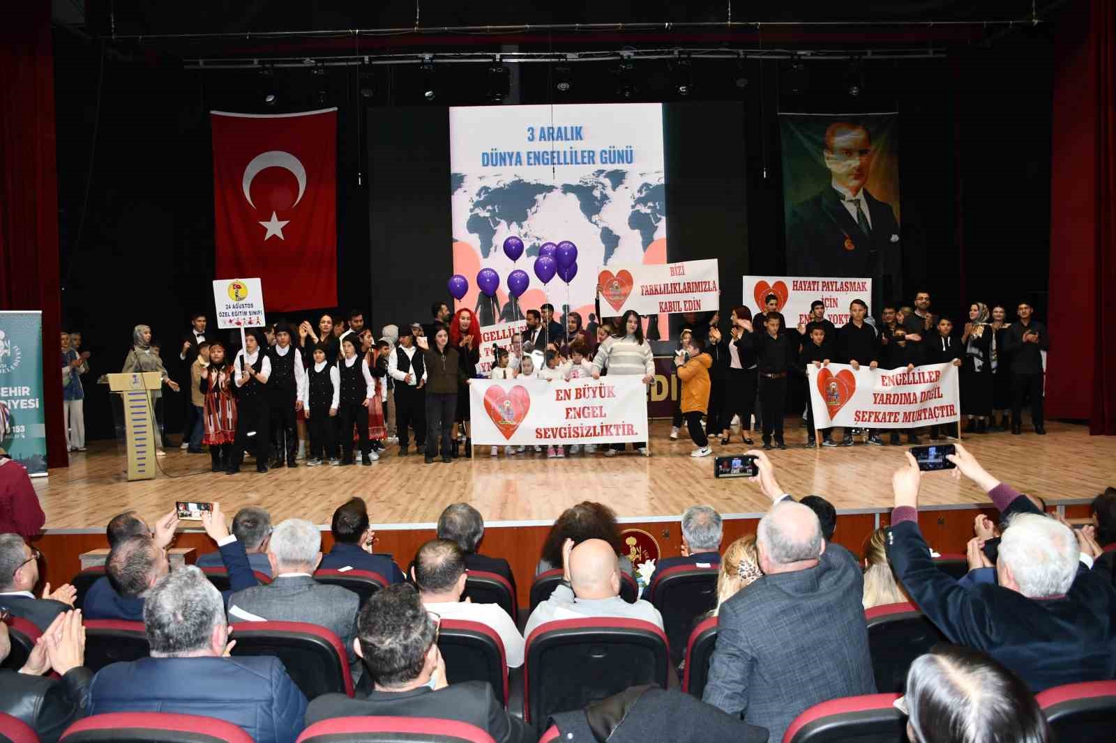 Akşehir’de 3 Aralık Engelliler Günü etkinlikleri