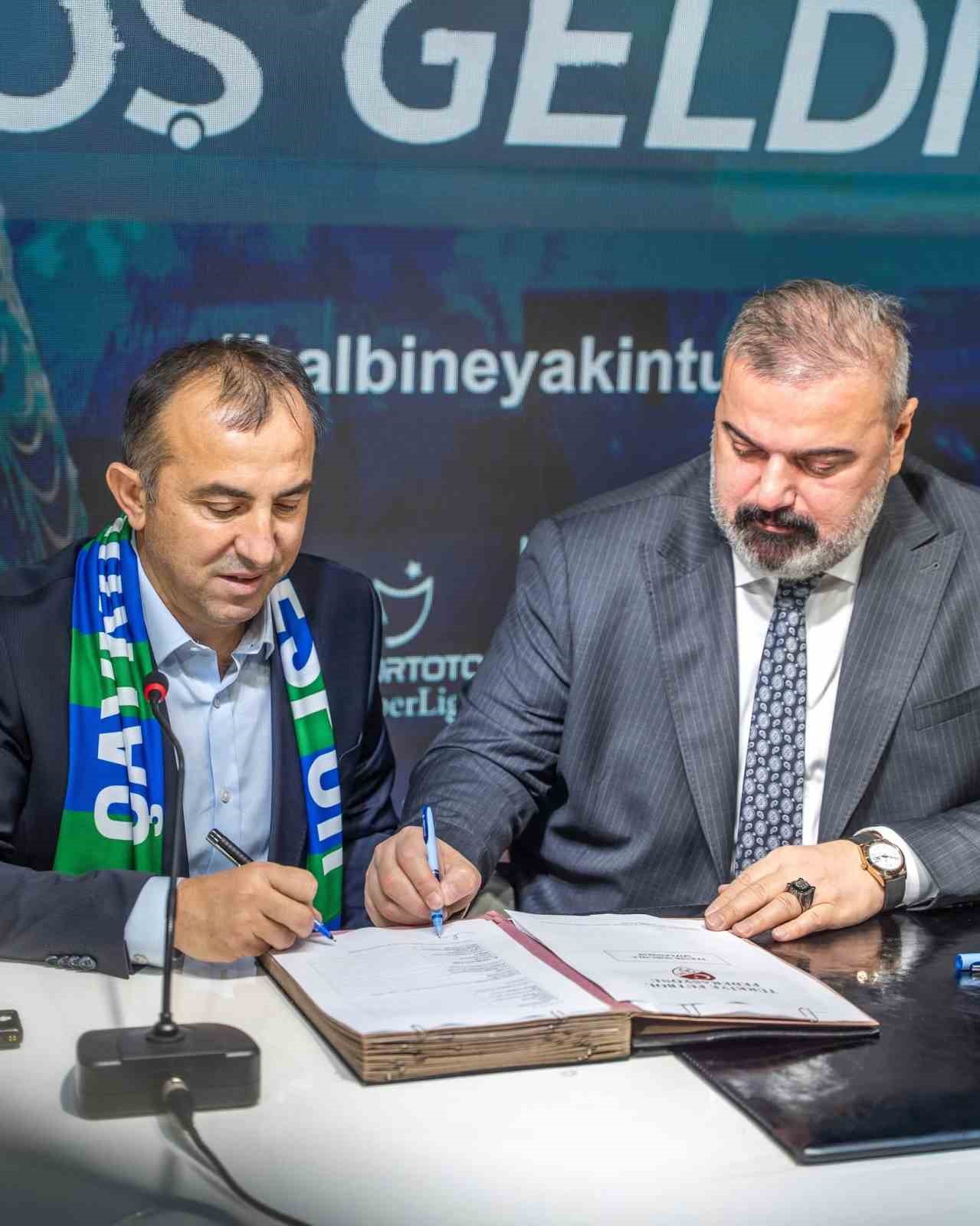 Recep Uçar, Çaykur Rizespor’a 1.5 yıllık imza attı