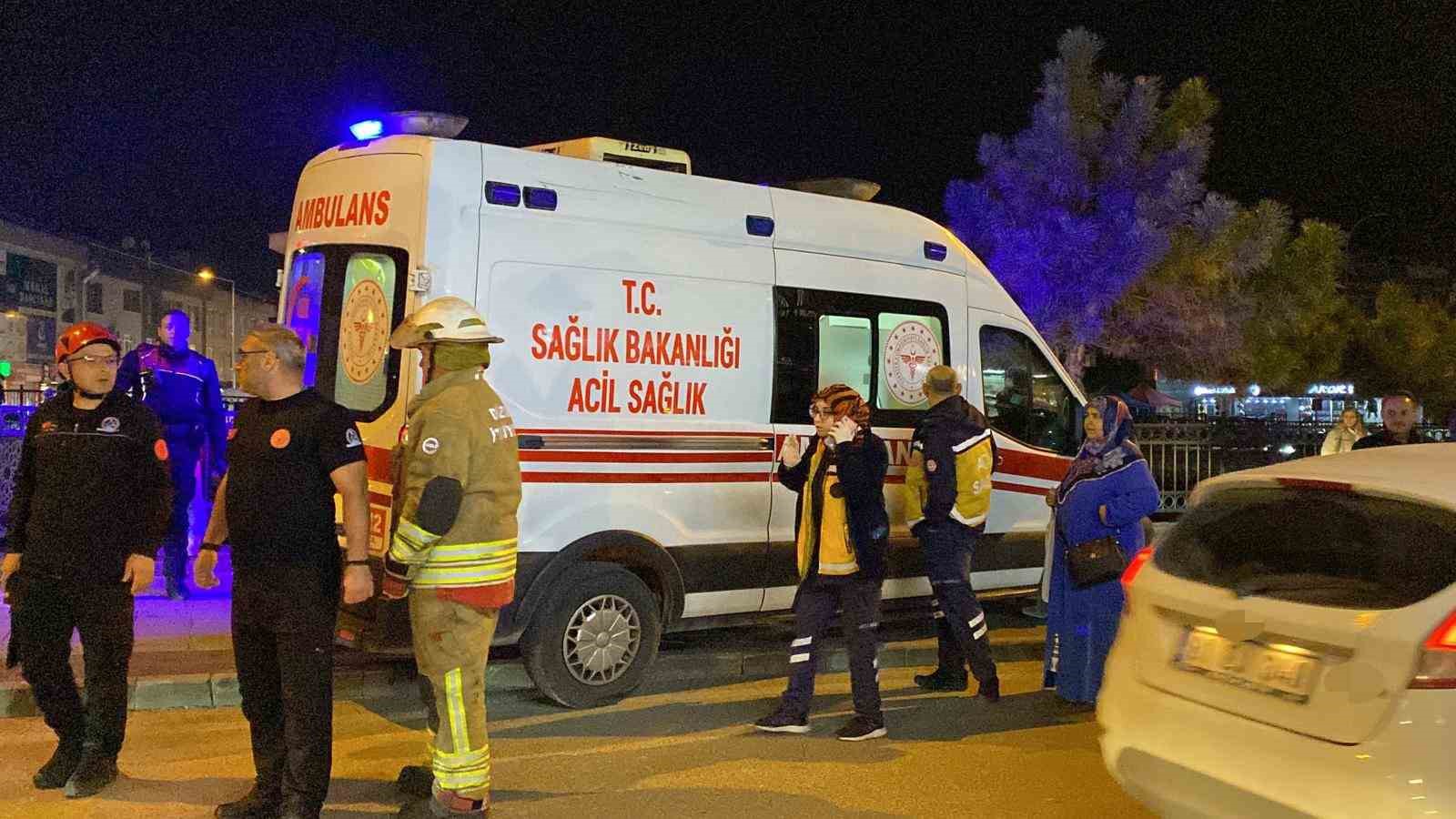 Genç kadın, polis ve itfaiye ekiplerini seferber etti
