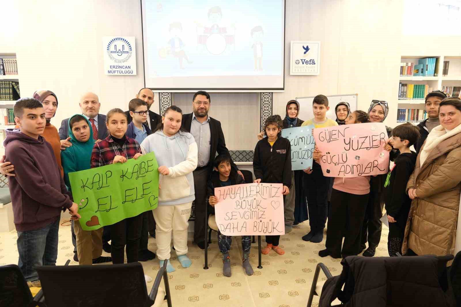 Erzincan İl Müftülüğünden Dünya Engelliler Günü programı