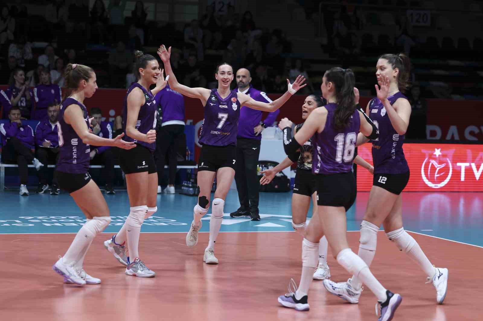 2026 CEV Şampiyonlar Ligi: Zeren Spor: 3 - LKS Commercecon Lodz: 0
