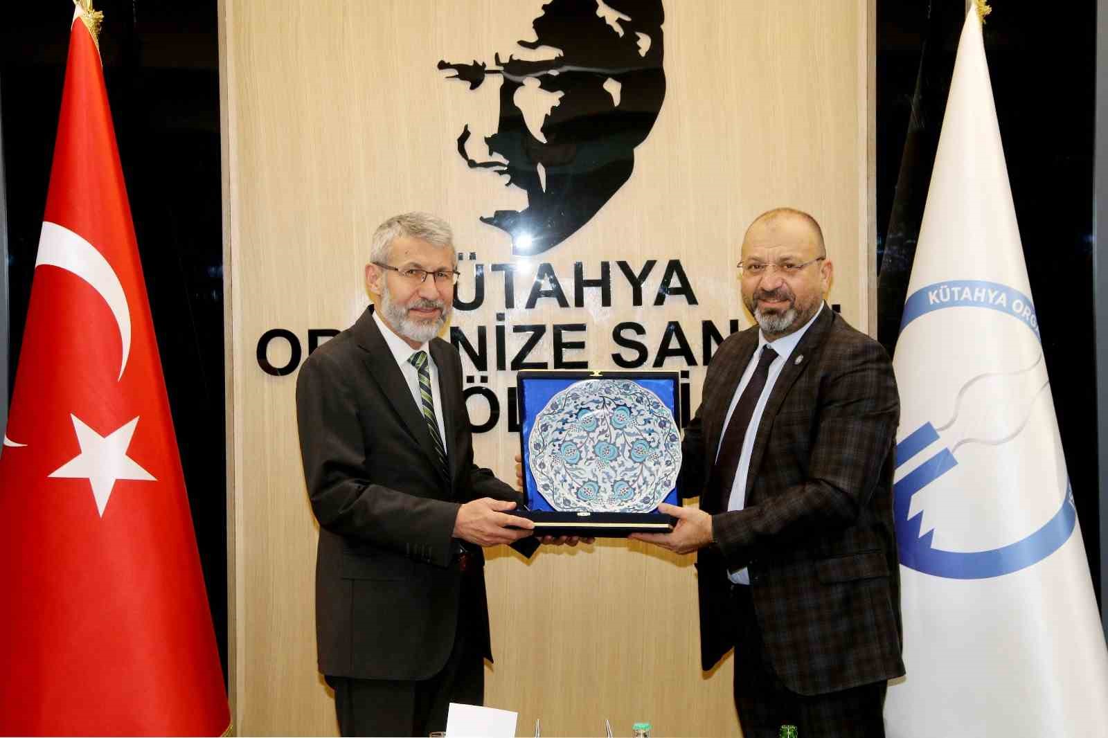 Sanayi ve Teknoloji İl Müdürü Albayrak’tan Kütahya OSB Yönetim Kurulu’na ziyaret

