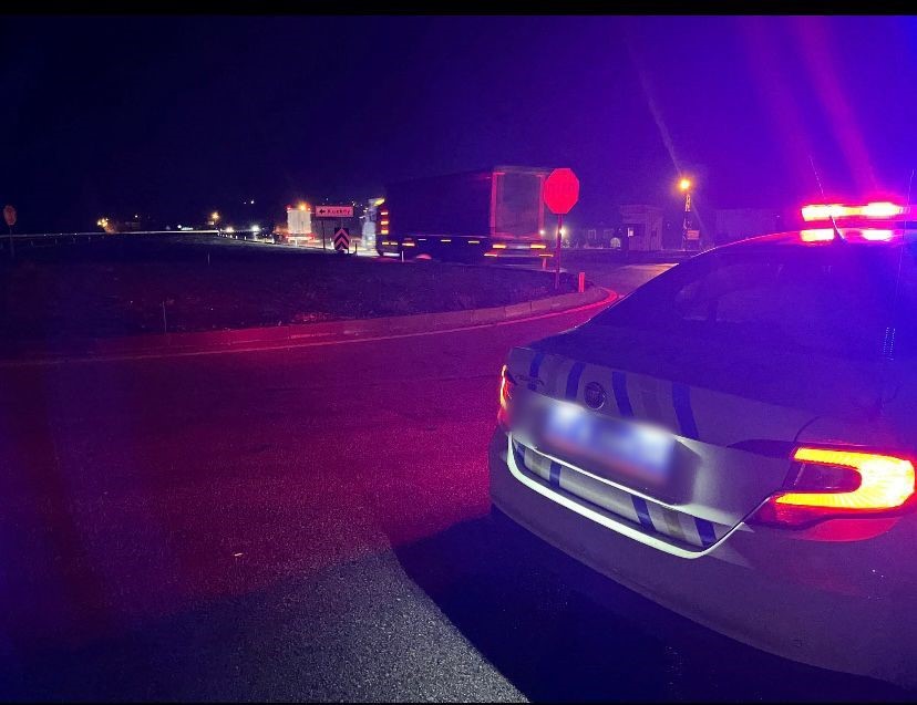 Burdur’da polisten trafik denetimi