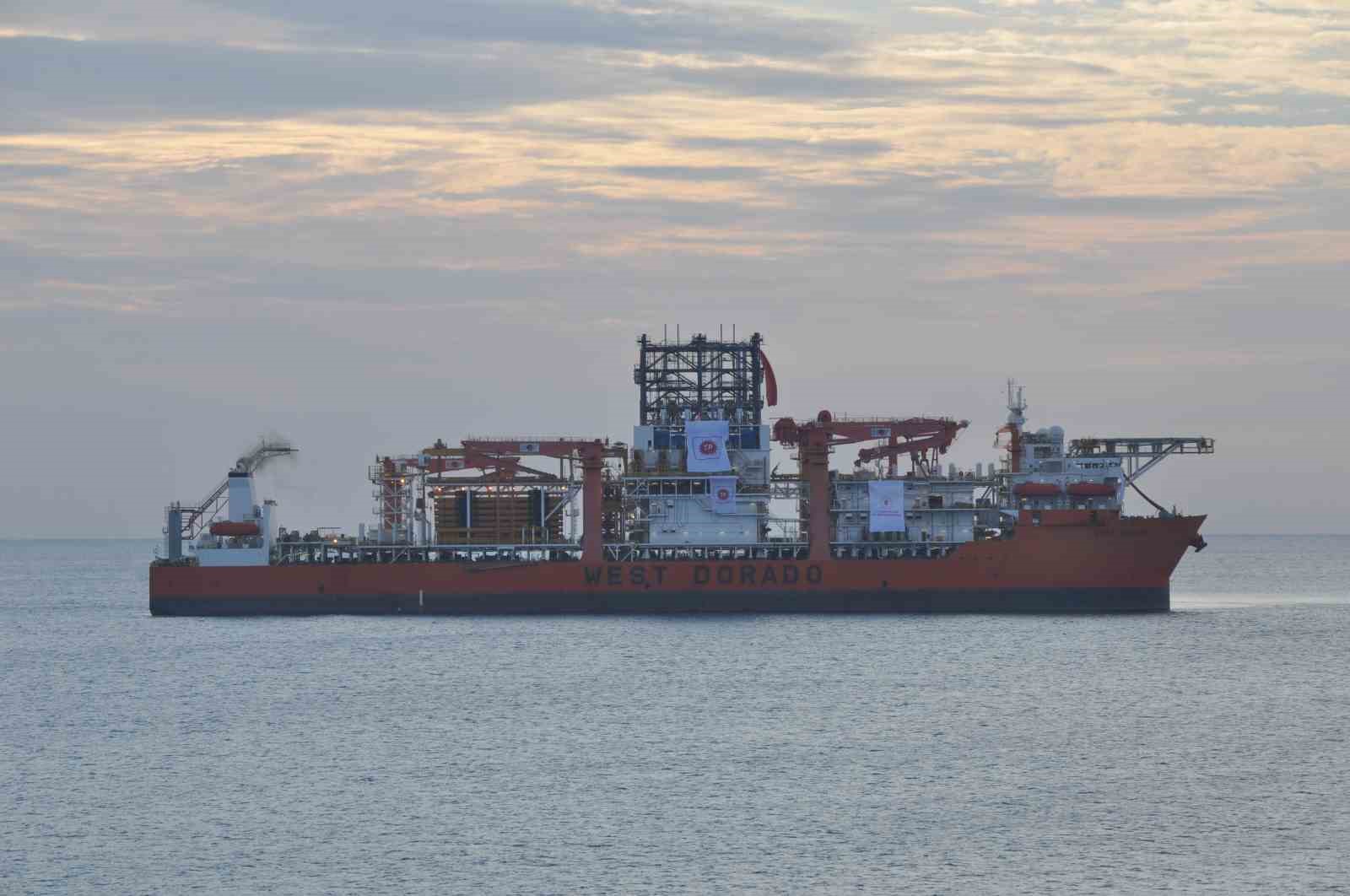 Türkiye’nin 6’ıncı sondaj gemisi Mersin’e ulaştı