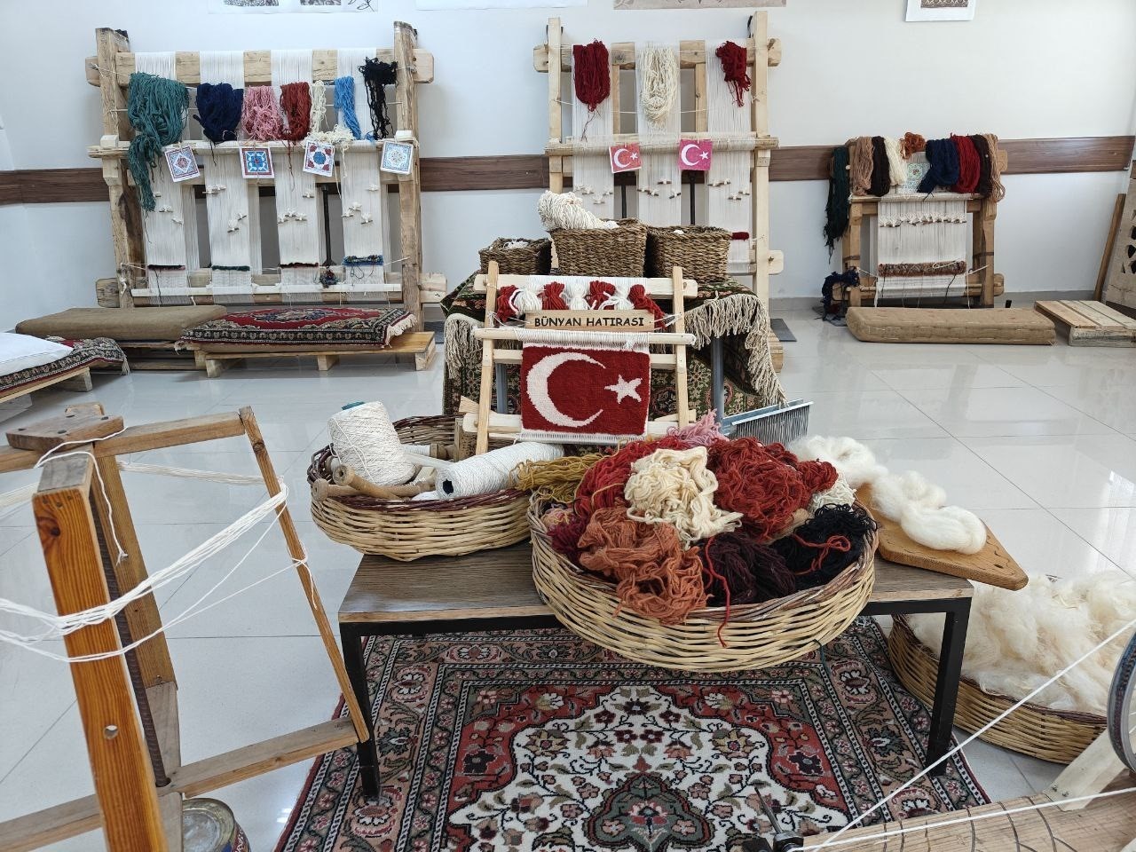 Öğrenciler ilçenin geleneğini okulda yaşatıyor
